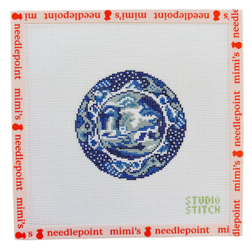 Blue Italian Plate