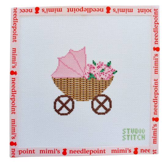 Pink Baby Carriage