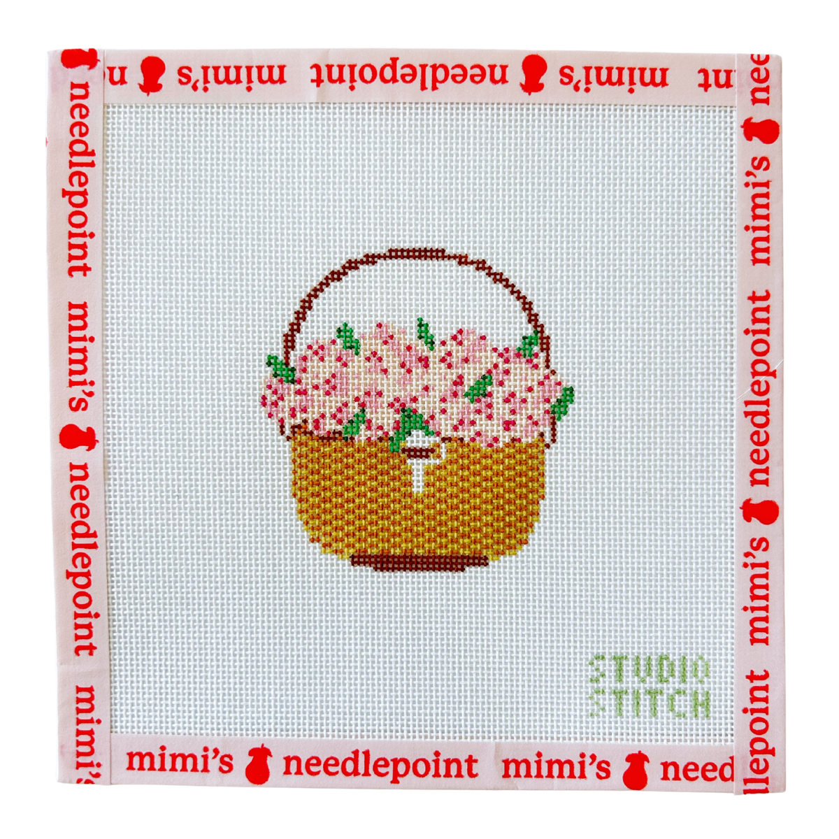 Pink Nantucket Basket