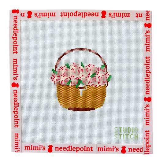 Pink Nantucket Basket