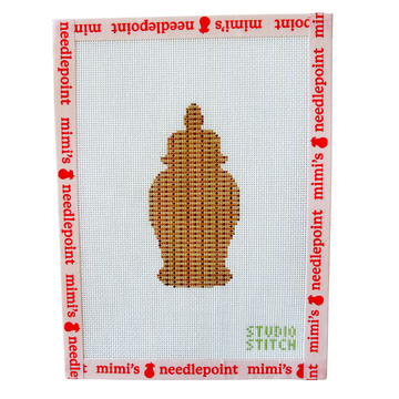 Wicker Ginger Jar