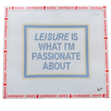 Leisure Is What I'm Passionate About