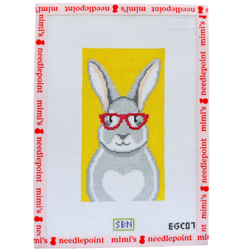 Bunny w. Glasses Eye Case