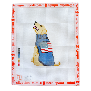 Yellow Lab w/ Sweater