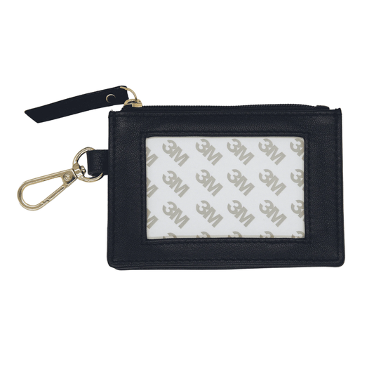 Self Finishing Zip Coin Holder