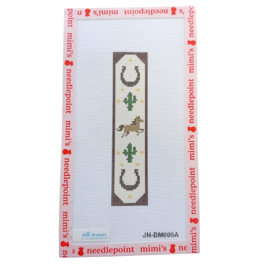 Cowboy Bookmark - Brown
