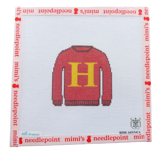 "H" Initial Sweater