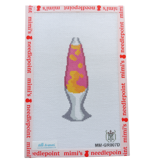 Groovy Lamp - Pink & Orange