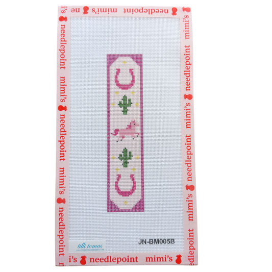 Cowboy Bookmark - Pink