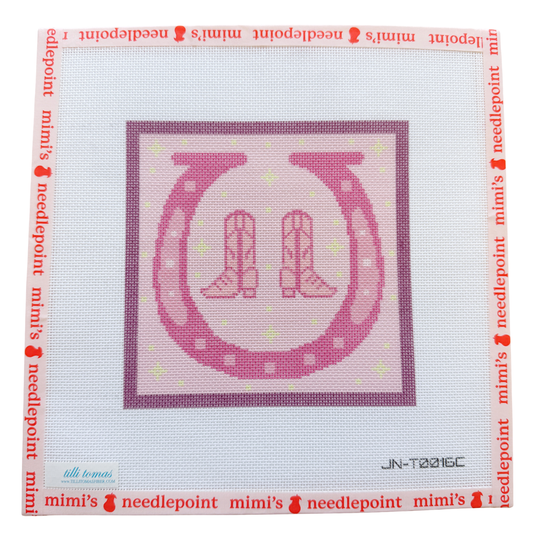 Horseshoe Boots - Pink