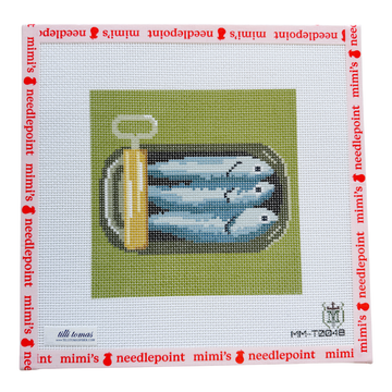 Sardines Green Background