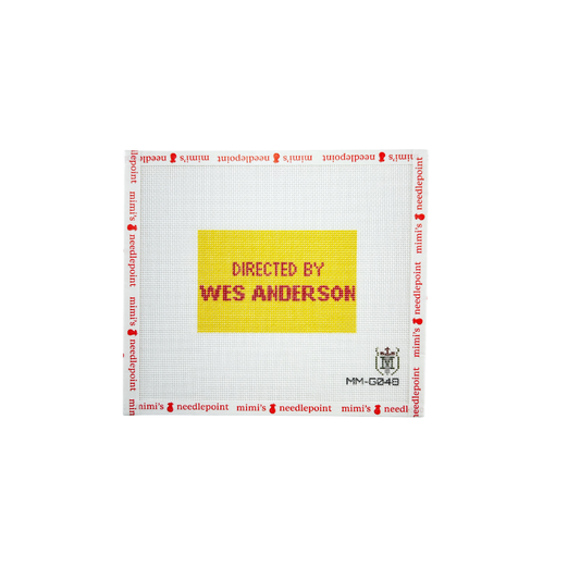 Directed By Wes Anderson