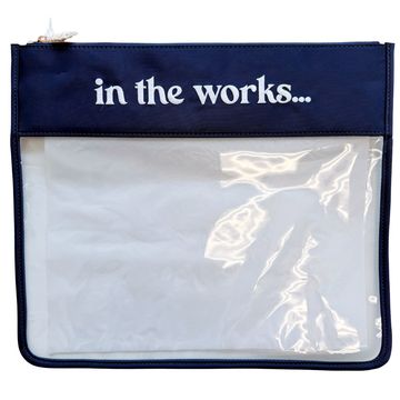 In The Works Project Bag Navy