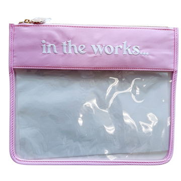 Tiny In The Works Project Bag Bubblegum