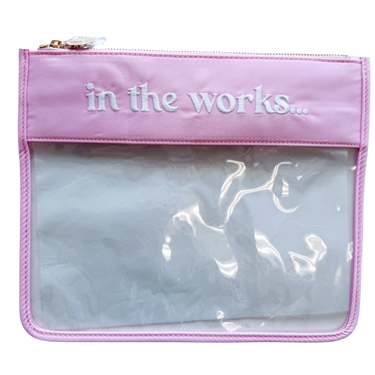 Tiny In The Works Project Bag Bubblegum