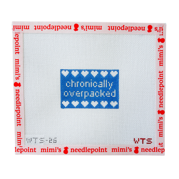 Chronically Overpacked Luggage Tag
