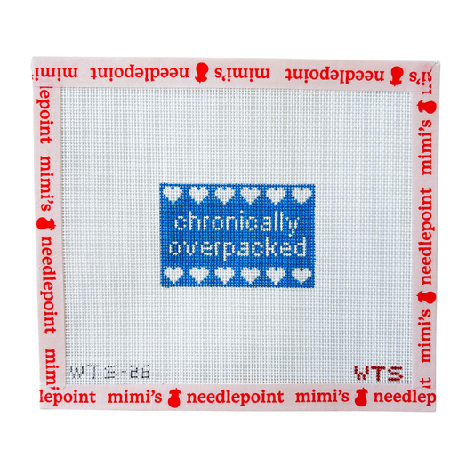 Chronically Overpacked Luggage Tag
