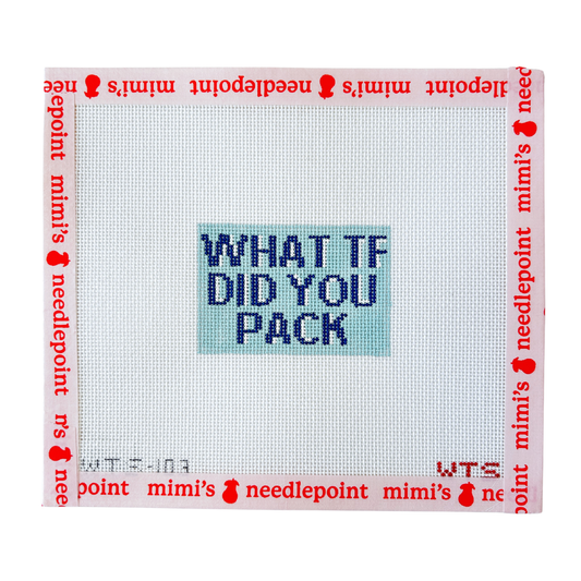 What TF Did You Pack Luggage Tag