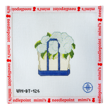 Blooming Hydrangeas Tote - White