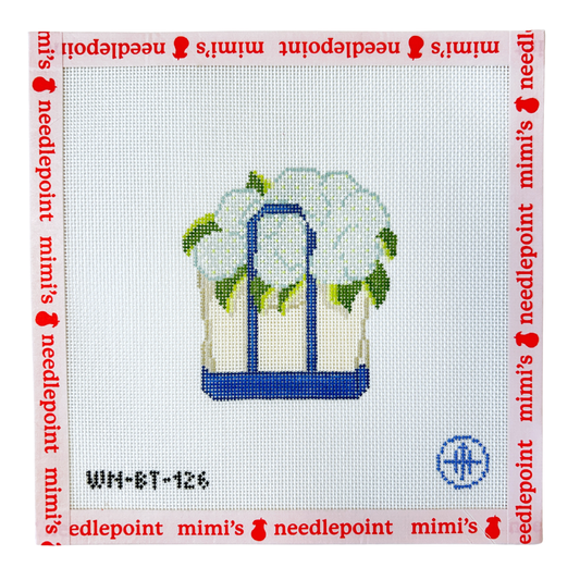 Blooming Hydrangeas Tote - White