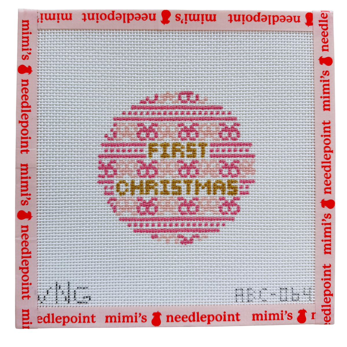 First Christmas Pink