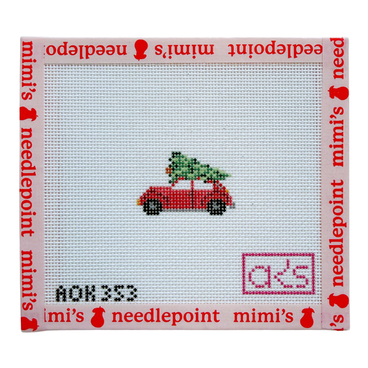 Tiny VW Bug with Tree