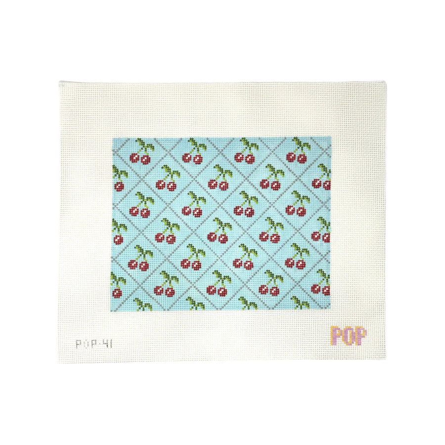 Blue Cherry 7x9- Trunk Show