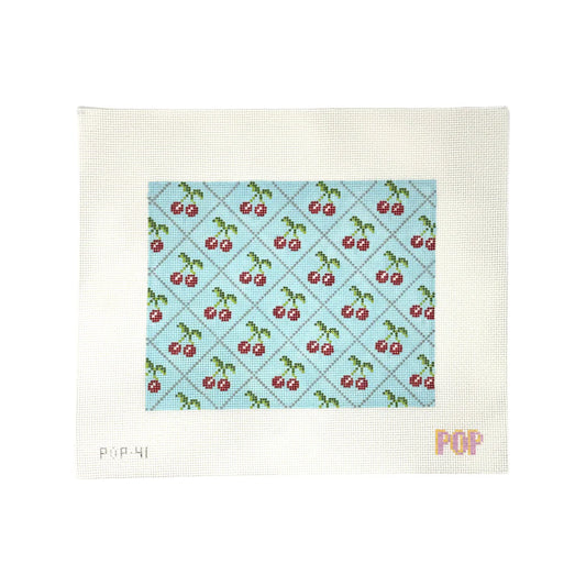 Blue Cherry 7x9- Trunk Show