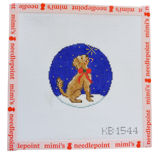 Midnight Goldendoodle Round