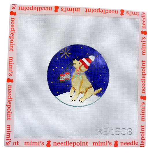 Midnight Labrador Round