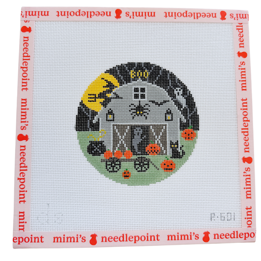 Halloween Barn Round