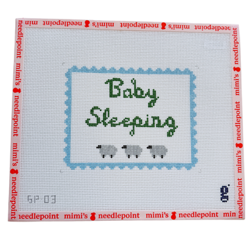 Baby Sleeping Blue