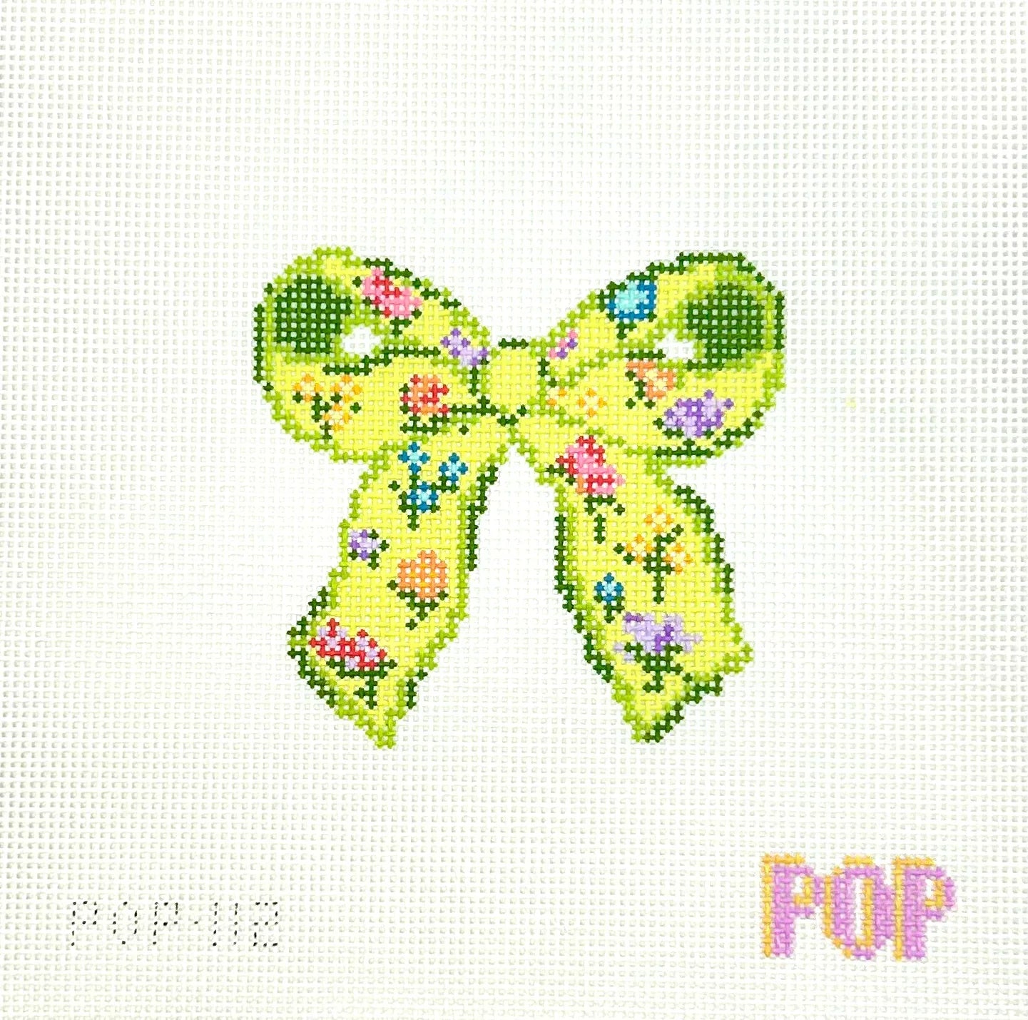 Green Floral Bow - Trunk Show