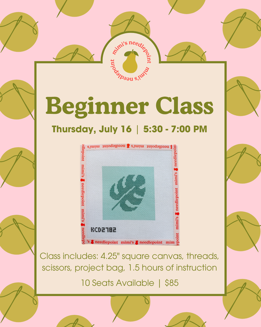 Monstera Leaf Beginner Class | July 16