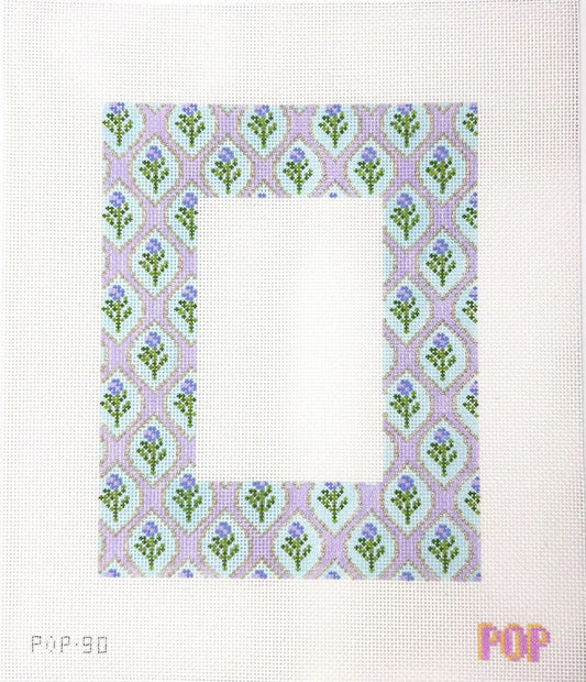 Purple Floral Frame- Trunk Show